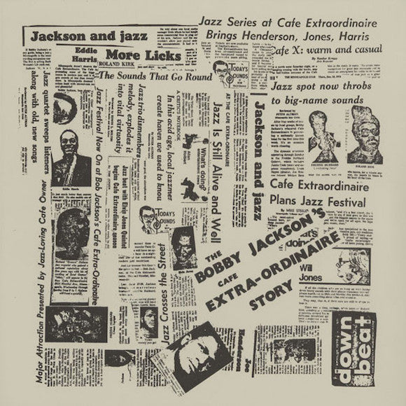 Bobby Jackson Cafe Extra-Ordinairy Jazzman
