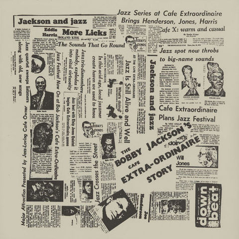 BOBBY JACKSON : THE CAFE EXTRA-ORDINAIRY STORY [Jazzman]