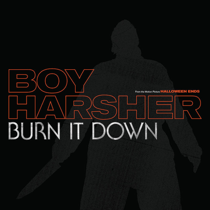 Boy Harsher Burn It Down Orange Vinyl Nude Sacred Bones 