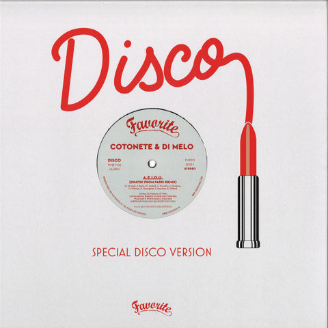 COTONETE & DI MELO : A.E.I.O.U. [Favorite Recordings]