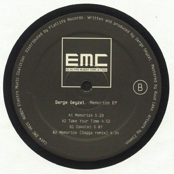 Serge eyzel Memorize EP