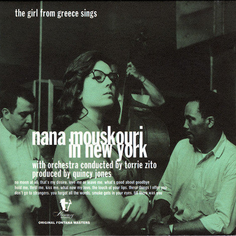 QUINCY JONES & NANA MOUSKOURI : IN NEW YORK - THE GIRL FROM GREECE SINGS [Mercury]