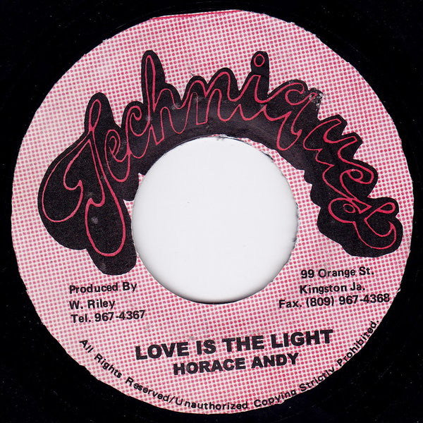 Horace Andy Love Is The Light Reissue