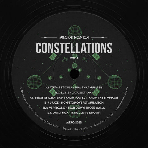 CONSTELLATIONS VOL.1 : VARIOUS ARTISTS [Mechatronica]