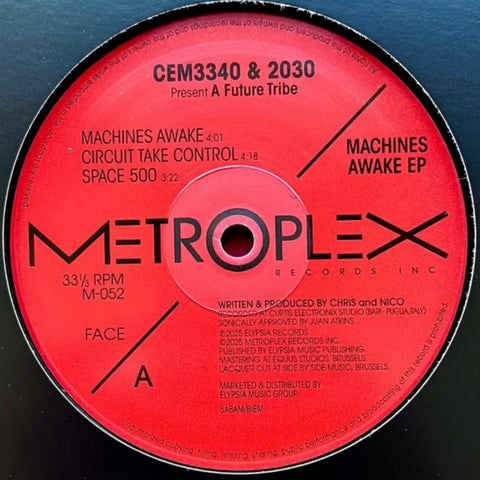 CEM 3340 & 2030 : MACHINES AWAKE [Metroplex/PREORDER]