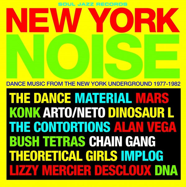 New York Noise Soul Jazz Records 2LP 