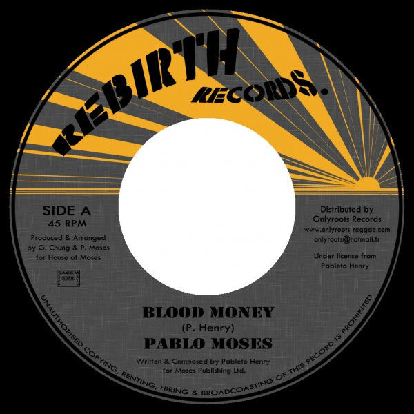 Pablo Moses Blood Money 