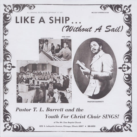 PASTOR T.L BARETT : LIKE A SHIP.. [Light In The Attic]