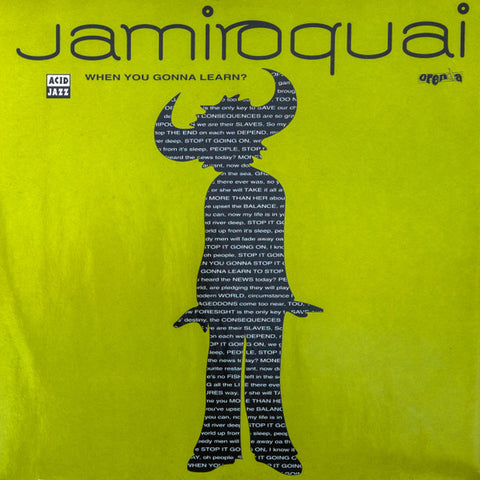 JAMIROQUAI : WHEN YOU GONNA LEARN [Acid Jazz]