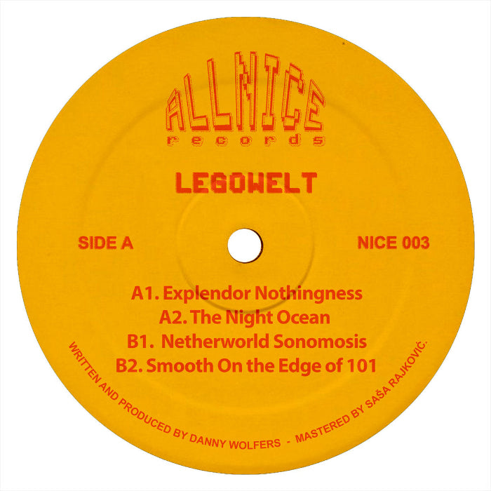 Legowelt Netherworld Sonomosis