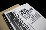 KORG POLY - 61 [ Operator's Manual ]