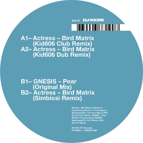 ACTRESS : BIRD MATRIX REMIXES [ K7 ]