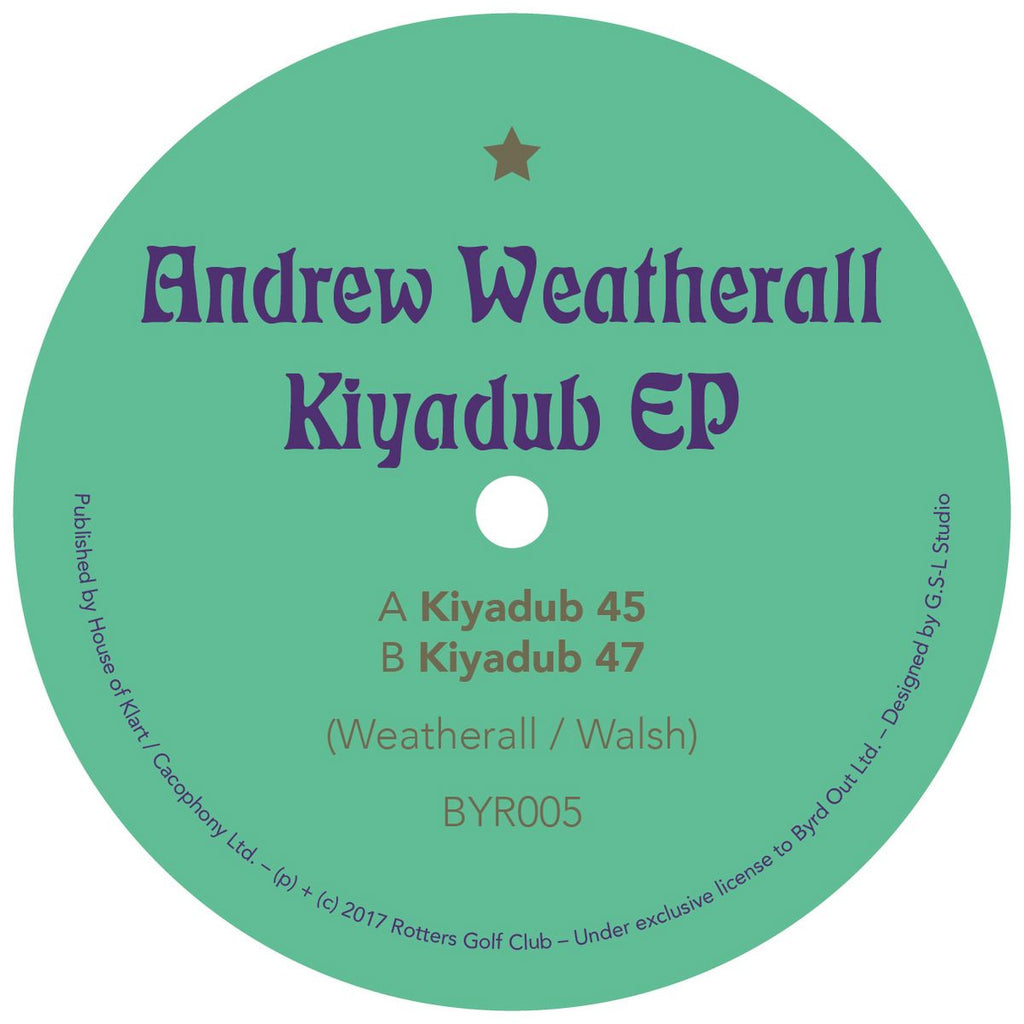 Andrew Weatherall Kiyadub 