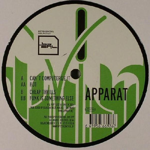 APPARAT : CAN'T COMPUTERIZE  [ Bpitch ]