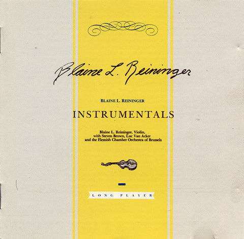 BLAINE L. REININGER : INSTRUMENTALS [ Music Box ]