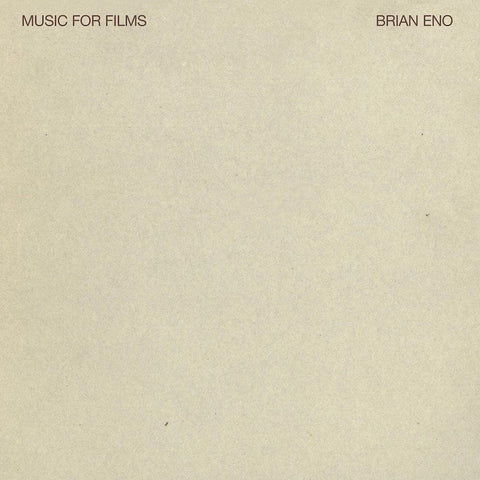 BRIAN ENO : MUSIC FOR FILMS [EG]