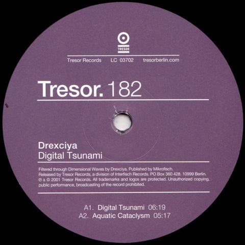 DREXCIYA : DIGITAL TSUNAMI [ Tresor ]