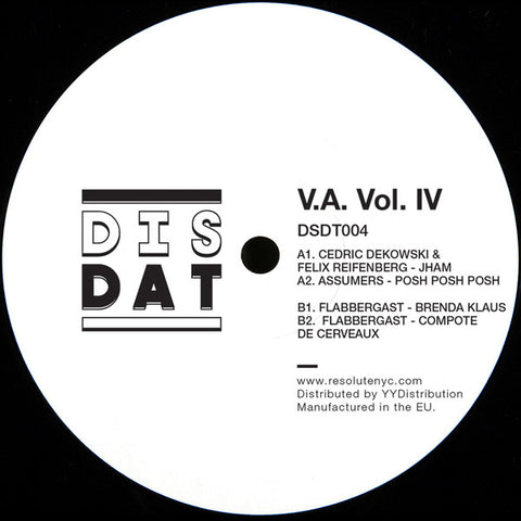 VOL IV. : VARIOUS ARTISTS [ DisDat ]