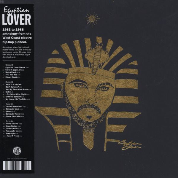 Egyptian Lover 4LP Box Stones Throw
