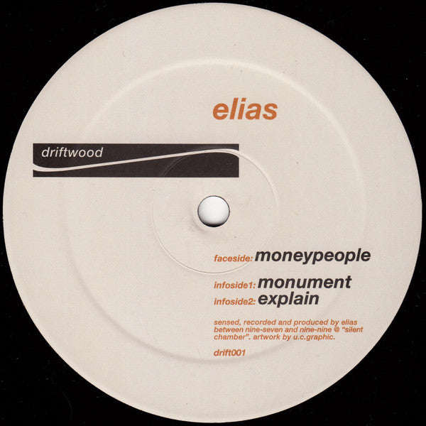 ELIAS : MONEYPEOPLE  [ Driftwood ]