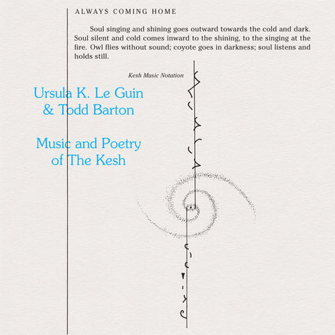 URSULA K. LE GUIN AND TODD BARTON : MUSIC ABD POETRY OF THE KESH [Fts]