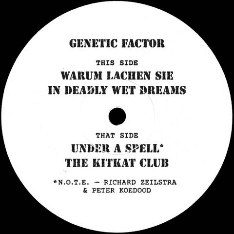 GENETIC FACTOR : SAMPLER [Artificial Dance]