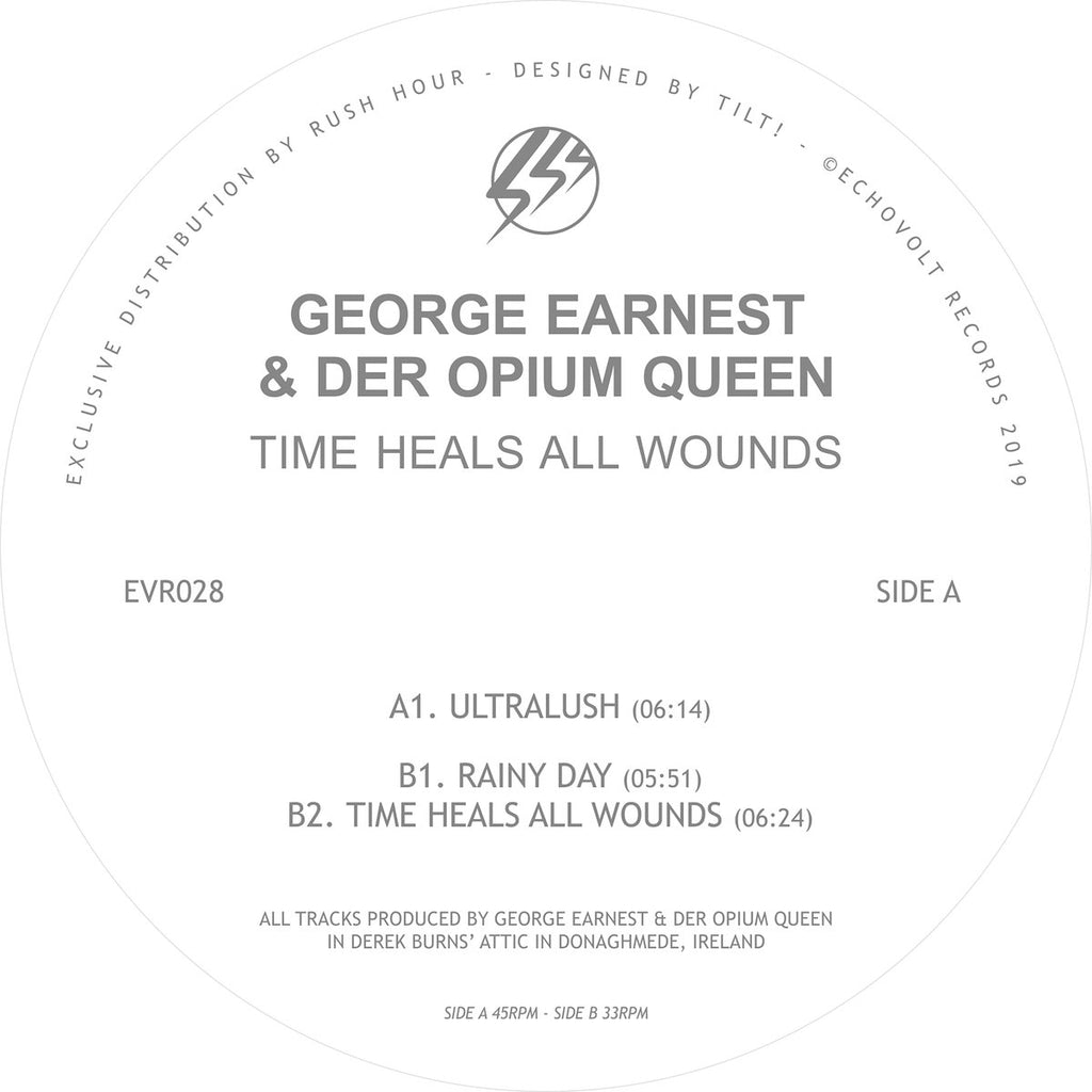 GEORGE EARNEST : DER OPIUM QUEEN ‎– TIME HEALS ALL WOUNDS [ Echovolt ]