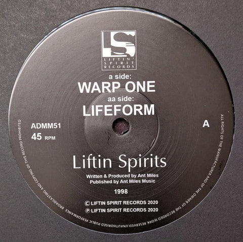 LIFTING SPIRITS : WARP ONE / LIFEFORM  [ Liftin Spirit ]