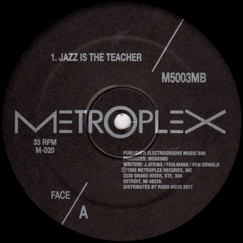 M500 & 3MB : JAZZ IS THE TEACHER [ Metroplex ]