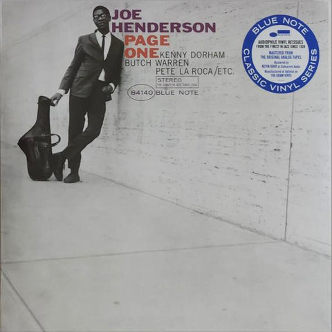 JOE HENDERSON : PAGE ONE [Blue Note]