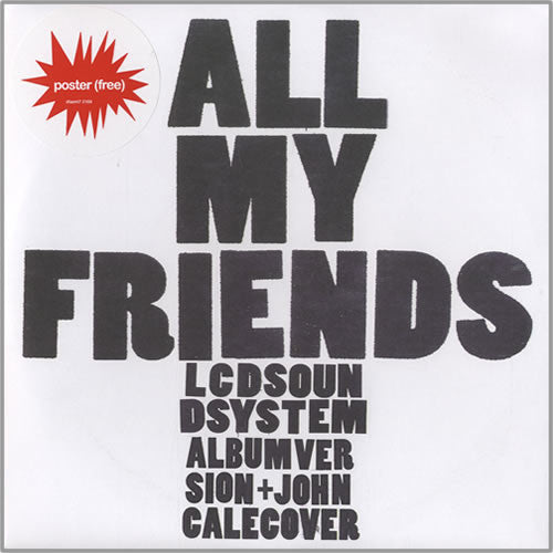 Lcd Soundsystem All My Friends 7 Inch Dfa