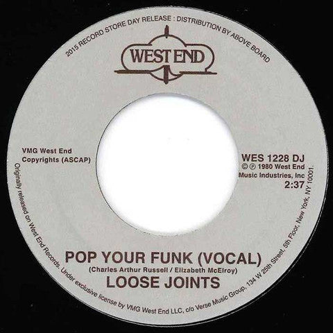 Loose Joints Arthur Russell Pop Funk West End