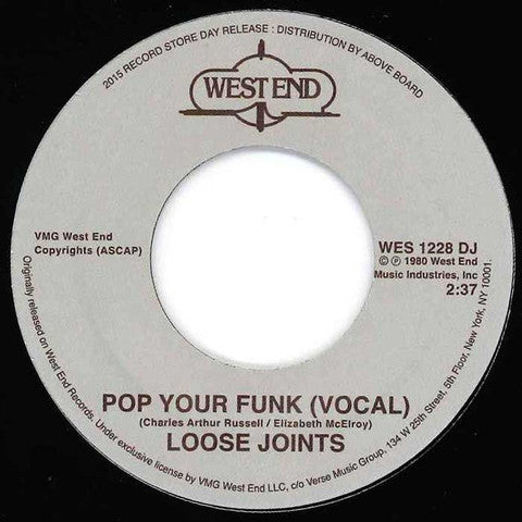 LOOSE JOINTS ( ARTHUR RUSSELL ) [ West End Promotional Copy ]