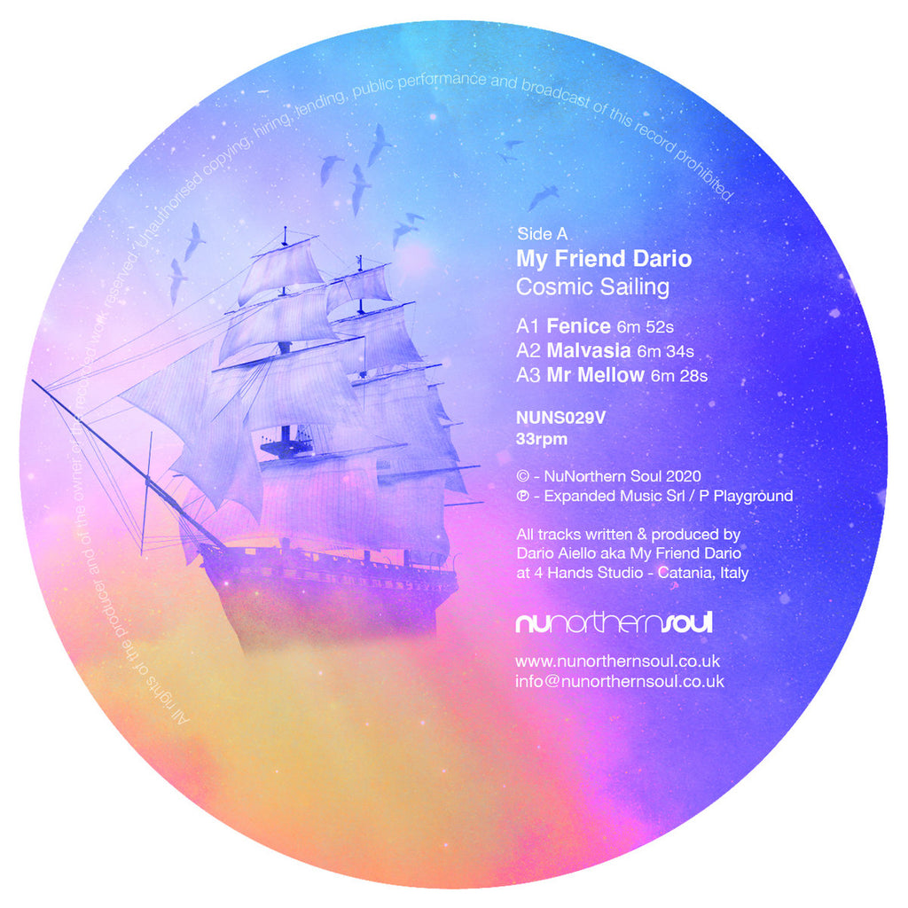My Friend Dario Cosmic Sailing Nu Northern Soul