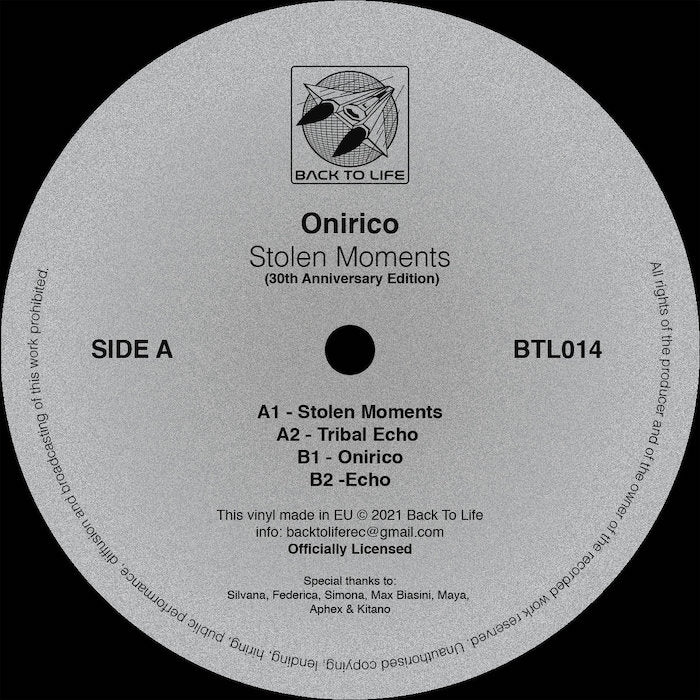 Onirico Stolen Moments Reissue Umm 