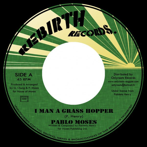 Pablo  Moses I Man Grass Rebirth 