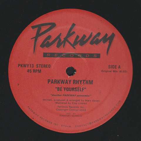 PARKWAY RHYTHM : BE YOURSELF [Parkway]