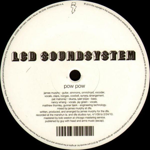LCD SOUNDSYSTEM : POW POW [ Dfa ]