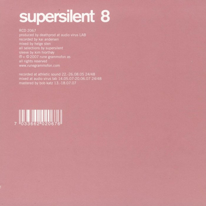 Supersilent 8 Rune Grammophon