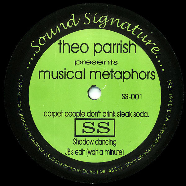 Theo Parrish Musical Metamorphosis Sound Signature