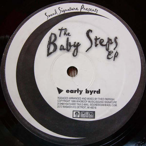 THEO PARRISH : BABY STEPS [ Sound Signature ]