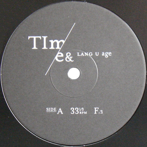TIME & LANGUAGE : VARIOUS ARTISTS [ Felt ]