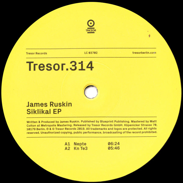 James Ruskin SIKLIKAL Tresor