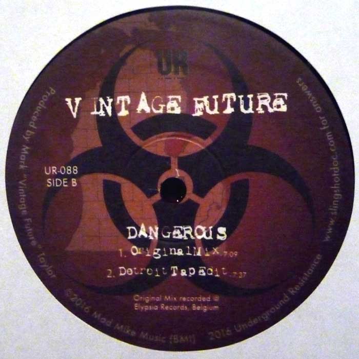 Vintage Future ‎Dookie Machine  Underground Resistance