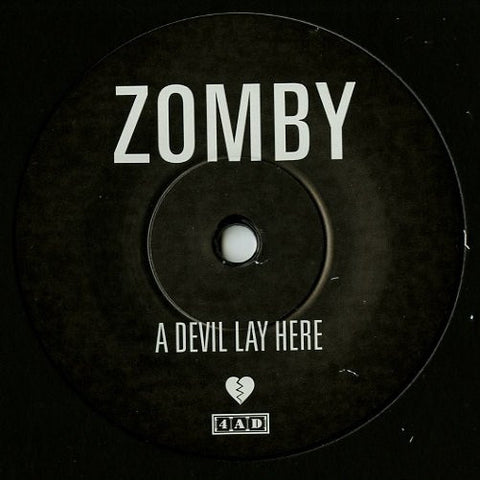 ZOMBY : A DEVIL LAY HERE /  BASQUIAT [ 4AD ]