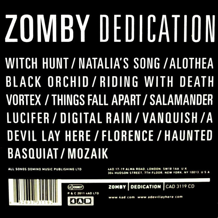zomby dedication 4ad