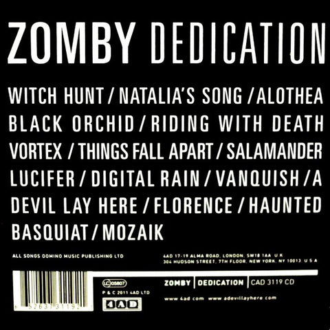 ZOMBY : DEDICATION  [4AD]