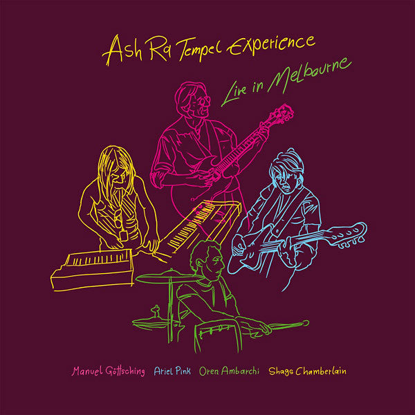 ASH RA TEMPEL EXPERIENCE FEAT. MANUEL GÖTTSCHING, ARIEL PINK, OREN AMBARCHI, SHAGS CHAMBERLAIN : LIVE IN MELBOURNE [ MG.Art ]