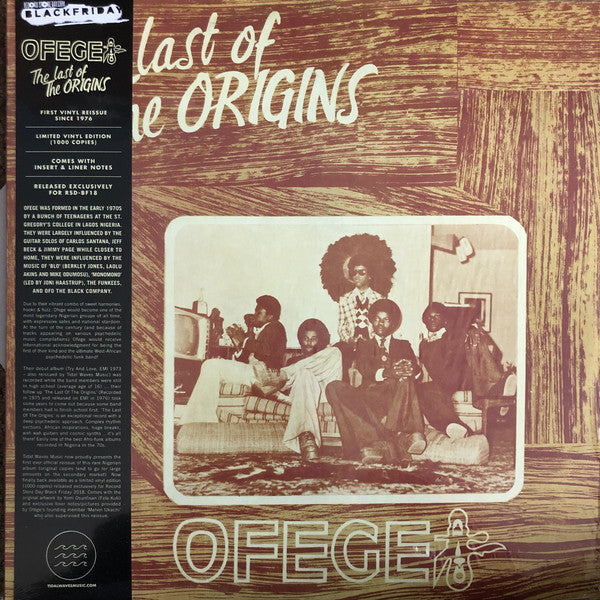 Ofege Last Of The Origins Tidal Waves Music